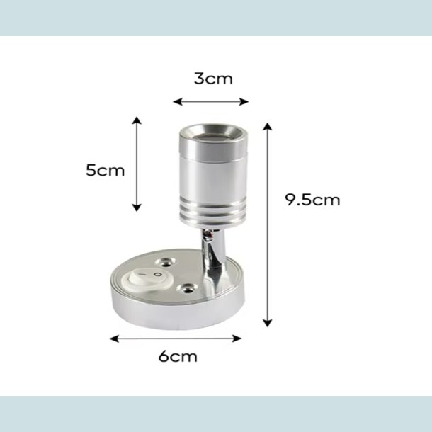 LED l�selampe / k�je lampe  12V/24V