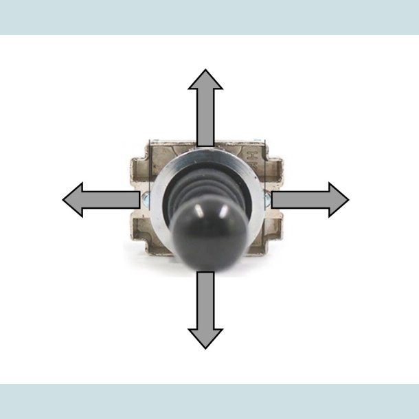 Joystick, 4-vejs, KB2, XD2