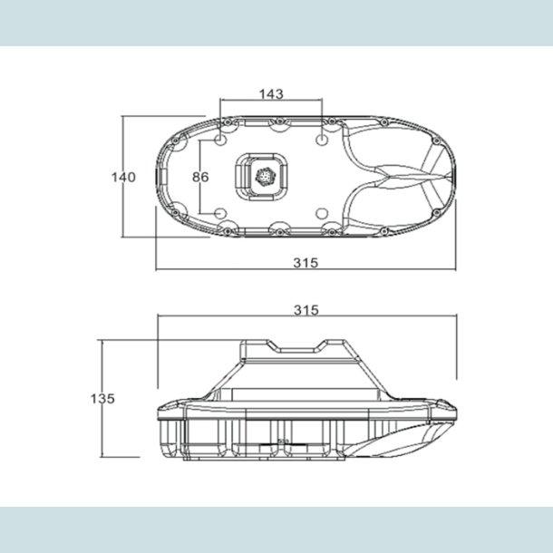 ONWA KA-SC20 Electronic Kompas. Med GPS Modul