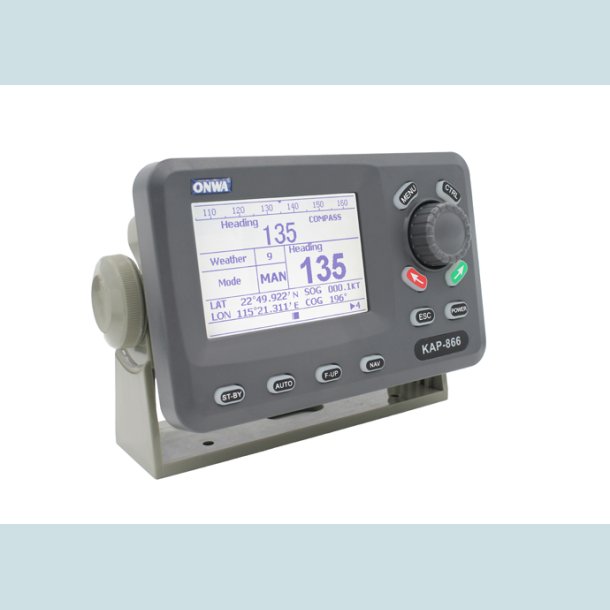 ONWA  Autopilot KAP-866, incl. Fluxcate/GPS