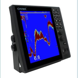 ONWA  12.1 Farve TFT 2 KW Ekkolod, Med 200 KHz.Transducer