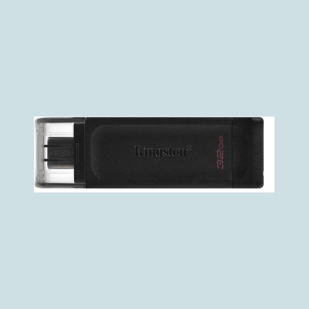 Kingston DataTraveler 70, 32 GB USB-C 3.2 Gen 1 flash drive,