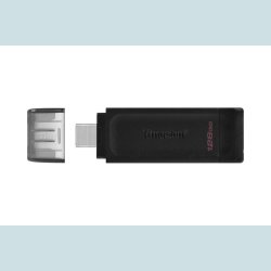 Kingston DataTraveler 70, 128 GB USB-C 3.2 Gen 1 flash drive