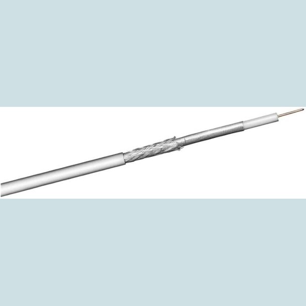 Sat-Tv Antenne Kabel, 75 Ohm. 6.8 mm. Metervare