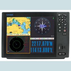 ONWA  KM-12A Plotter, multiskrm. med AIS.