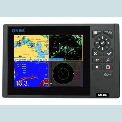 ONWA  KM-8XXP Plotter, multiskrm. Med Ekko/AIS/Radar