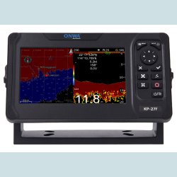 ONWA  7" Kort Plotter, Med Ekkolod/Fishfinder. KP-27FM