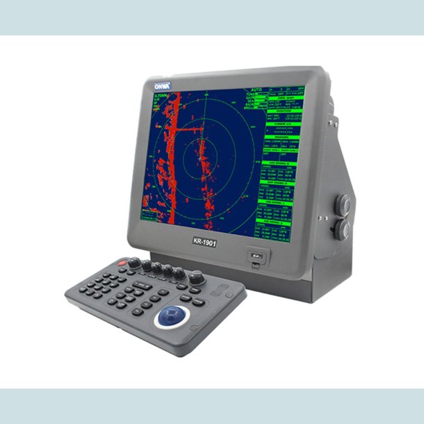 ONWA  19"  64nm Marine Radar 12.5KW. Med tastatur