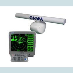 ONWA  19"  64nm Marine Radar 12.5KW. Med tastatur