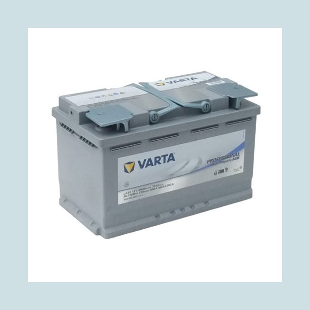 Varta Professional Dual Purpose AGM 12V 80Ah.