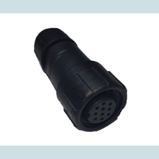 LLT 10 Pins stik, hun, vandtt, IP68