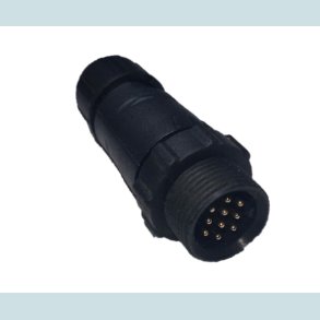 LLT 10 Pins stik, han, vandtt, IP68