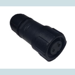 LLT 2 Pins stik, hun, vandtt, IP68