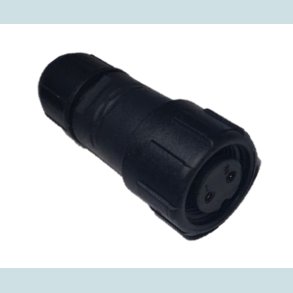 LLT 2 Pins stik, hun, vandtt, IP68