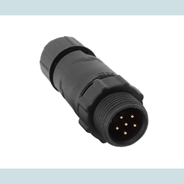 LLT 5 Pins stik, han, vandtt, IP68