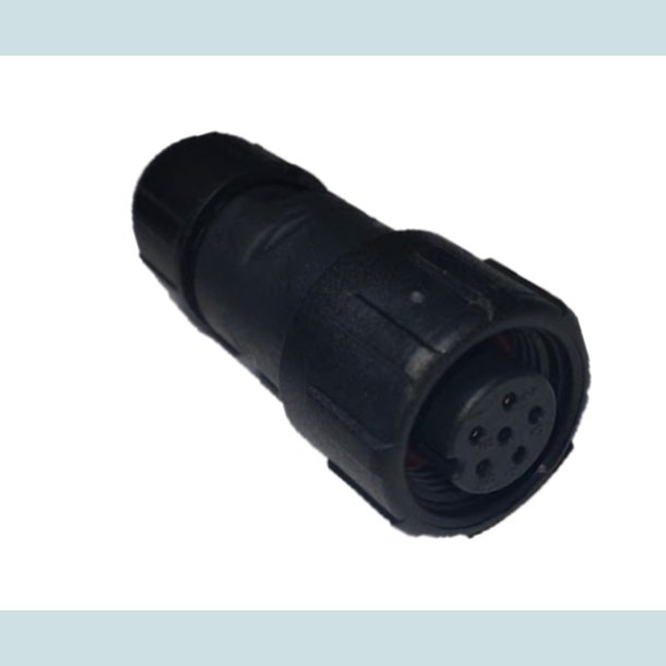 LLT 6 Pins stik, hun, vandtt, IP68
