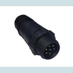 LLT 7 Pins stik, han, vandtt, IP68