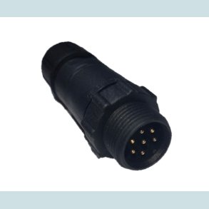 LLT 7 Pins stik, han, vandtt, IP68