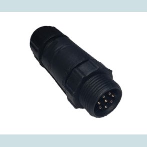 LLT 8 Pins stik, han, vandtt, IP68