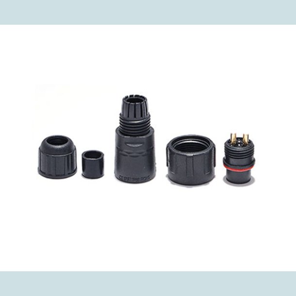 LLT 5 Pins stik, hun, vandtt, IP68