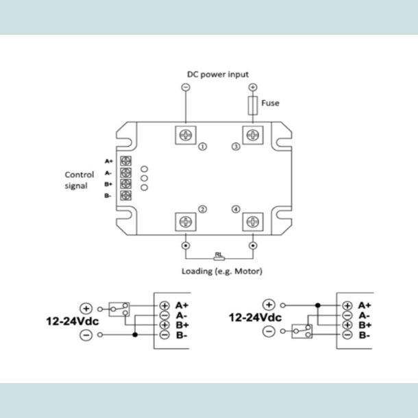ONWA Power Drive for Revers Pump, 12V / 24V, 100A