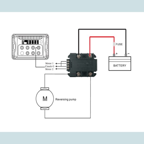 ONWA Power Drive for Revers Pump, 12V / 24V, 100A