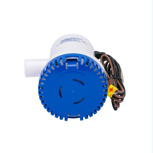 L�nsepumpe 2000 GPH 7.570 L/T) 12V.