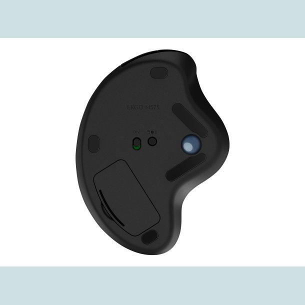 Logitech ERGO M575 Sort Styrebold. Trdls/Bluetooth