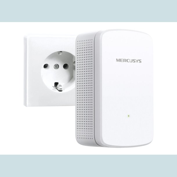 Mercusys ME10 V1 WiFi-r�kkeviddeforl�nger Montebar i v�ggen