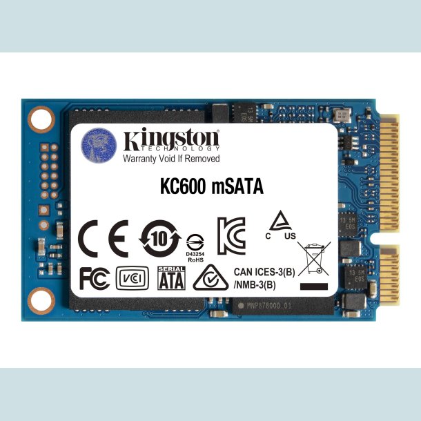 Kingston SSD KC600 256GB mSATA SATA-600