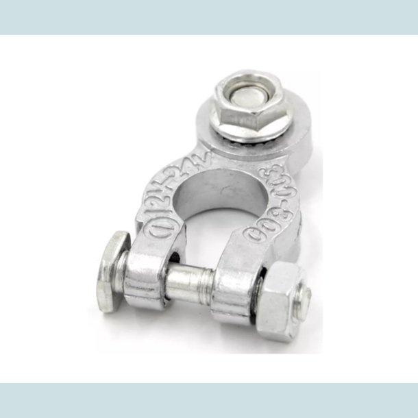 Batteri polsko Plus, Med 8 mm. skrue/mtrik