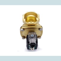 Magnetventil, Messing, 1/2", 12V DC