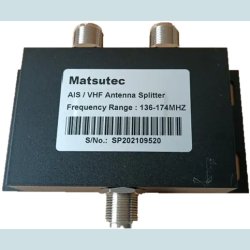 Matsutec SP-202 AIS/VHF Antenne Splitter