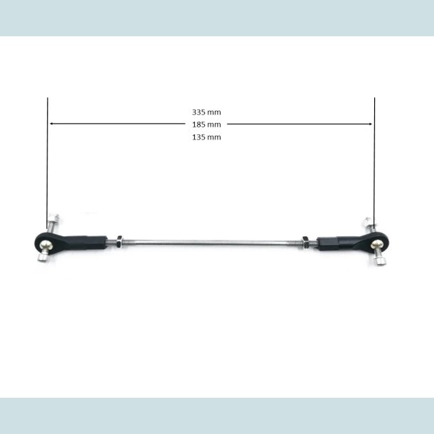 Mellem Arm Til Ror Fler. 335 mm.