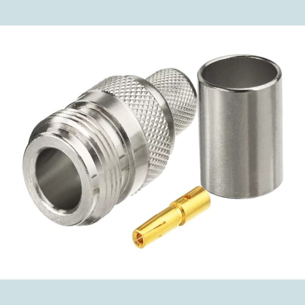 N-Type, Hun  RG213 Crimp