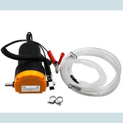 Oliesugepumpe,  12 V. Med slanger