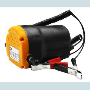 Oliesugepumpe,  12 V. Med slanger