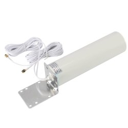 4G Omni Antenne m/ 2 kabler