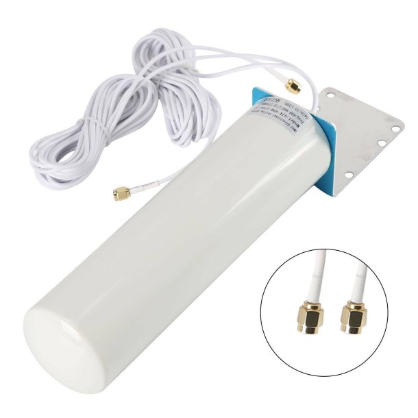 4G Omni Antenne m/ 2 kabler