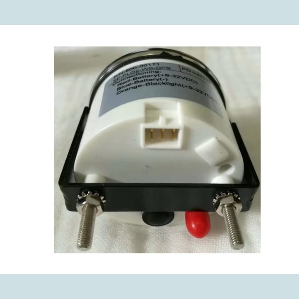 GPS Speedometer. 9-32 V, 52 mm. Sort,  ECMS