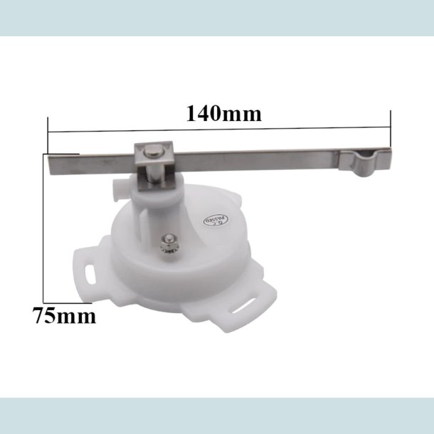 Ror Indikator / Viser 12/24V, Sort / Med Ror F�ler. ECMS