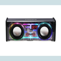 Transparent bluetooth-hjttaler med TWS og LED-lyseffekter