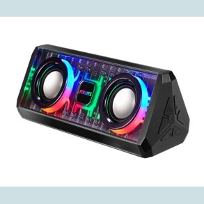 Transparent bluetooth-hjttaler med TWS og LED-lyseffekter