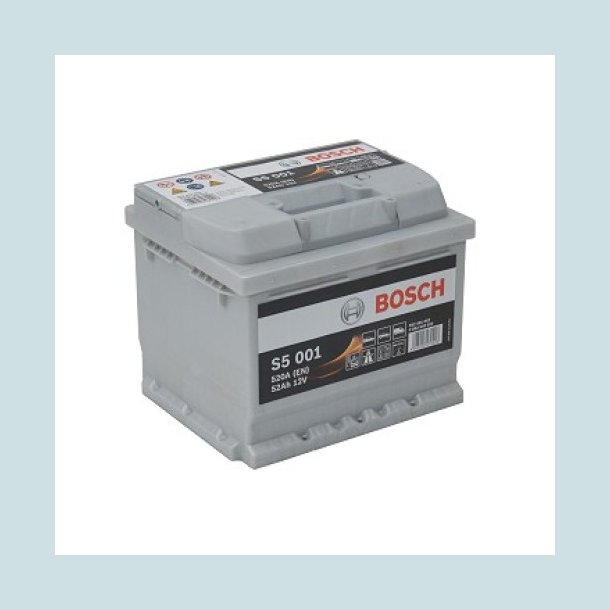 Bosch Silver 12V 52Ah.