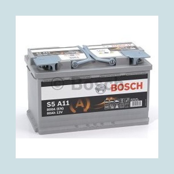 Bosch AGM Start-Stop 12V 80Ah.