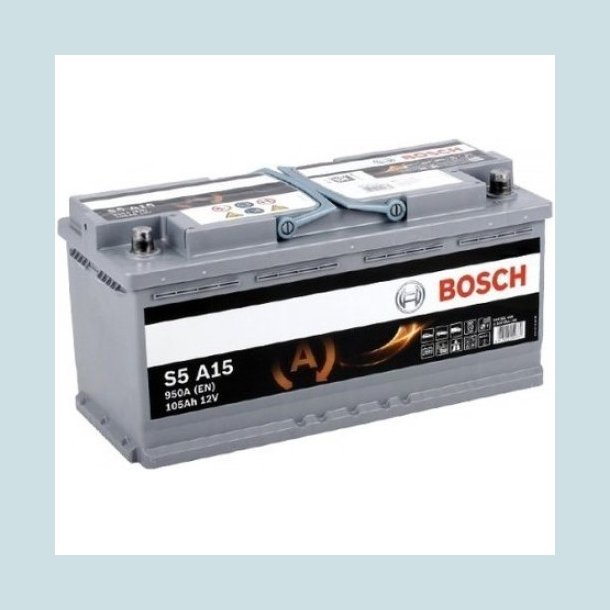 Bosch AGM Start-Stop 12V 105Ah.