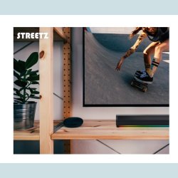 Bluetooth Soundbar, RGB lys