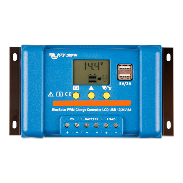 Victron BlueSolar PWM-LCD&USB 12/24V-5A