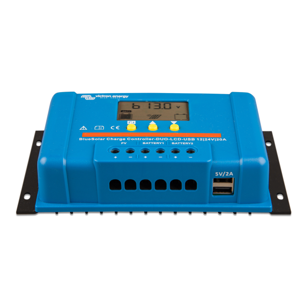 Victron BlueSolar PWM DUO LCD&USB 12/24V-20A