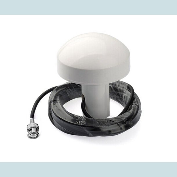 GPS Antenne, m/ 10 m. kabel, BNC